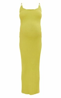 Maternity Olive Knitted Strappy Maxi Dress -US Dresses Sales Store d45a8ce85ca885446973577b3c2b22ba49bd56b4 cnd3111 5