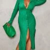 Plus Bright Green Plisse Oversized Midi Shirt Dress 1 Plus Bright Green Plisse Oversized Midi Shirt Dress -US Dresses Sales Store d8026363f960c025e61bdeb865e5526a789c1329 cna7462 1