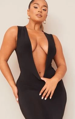 Shape Black Slinky Plunge Sleeveless Midaxi Dress 10 Shape Black Slinky Plunge Sleeveless Midaxi Dress -US Dresses Sales Store d988cb375785fa35262a88691ca0eda6454d4731 cna6147 4