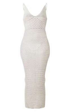 Tall Beige Strappy Knitted Maxi Dress -US Dresses Sales Store da4cf90118526af88dceda1ad4f70d4254f5040c cne2407 5