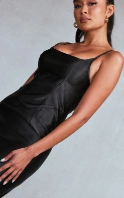 Black Satin Strappy Midaxi Dress 10 Black Satin Strappy Midaxi Dress -US Dresses Sales Store dadc7c0d53a6891a3aefa729af6974354ed2d058 cnb7413 4