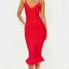 Red Bandage Strappy Frill Hem Midi Dress -US Dresses Sales Store dc0dbb4355b38891a02404c5c990406435fe348e cly6414 1