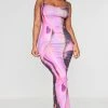 Shape Pink Abstract Print Slinky Spaghetti Strap Midaxi Dress -US Dresses Sales Store e0595b683af5e5e9ab59f0370cebbe294e146640 cnd2577 1