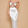 Silver Waist Cut Out Strappy Satin Midaxi Dress -US Dresses Sales Store ec7eb960cb31a290b945e8324540fa8ae56f7c26 cnd0611 1