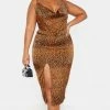 Plus Leopard Print Strappy Satin Cowl Midi Dress -US Dresses Sales Store ee80c0ceb0d3f1388b6f8f17b31a44c9322f6359 CME0934 1