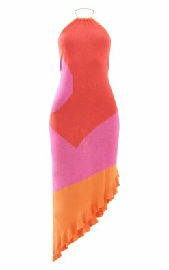 Orange Contrast Knitted Asymmetric Maxi Dress 11 Orange Contrast Knitted Asymmetric Maxi Dress -US Dresses Sales Store f0857ed2239c189637d62a0af0c904841fcb2f28 cnc5951 5