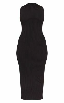 Shape Black Rib Bust Detail Midaxi Dress -US Dresses Sales Store f0d691d7c116b7af44b735f5a8d6da82fcf58b5e cmy6956 6