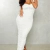 Shape White Mesh Corset Detail Ruched Maxi Dress -US Dresses Sales Store f4dfa2401f0286034817406016326dabd50688ea cne4654 1