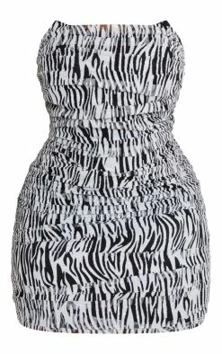 Shape White Glitter Zebra Print Ruched Corset Detail Bodycon Dress 11 Shape White Glitter Zebra Print Ruched Corset Detail Bodycon Dress -US Dresses Sales Store f6ab5fb60a69241b4c7b6fc3350712b3d21183cc cna5991 5