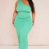 Plus Green Bubble Textured One Shoulder Midi Dress -US Dresses Sales Store fcd82377af4259d6effb4d78bc64aac165ffecc3 cne4149 1